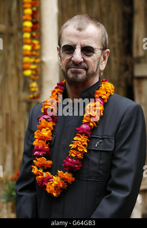 Ringo Starr appears at the RHS Chelsea Flower Show, London. Stock Photo