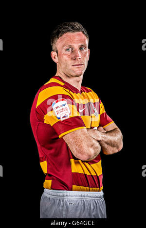 Soccer - npower Football League Two - Bradford City Play Off Feature 2012/13 - Woodhouse Grove Training Ground. Garry Thompson, Bradford City Stock Photo