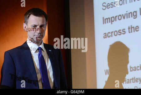 Health Secretary Jeremy Hunt makes a statement in the House of Commons ...