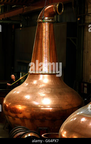 Whisky stills Stock Photo