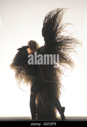 iamamiwhoami performs at the Forbidden Fruits Festival 2013 in the grounds of the Royal Hospital in Kilmainham, Dublin. Stock Photo