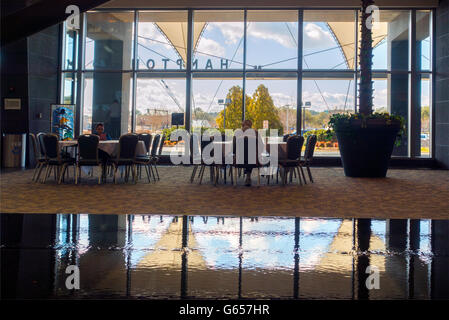 Hampton Road convention center building Virginia Stock Photo