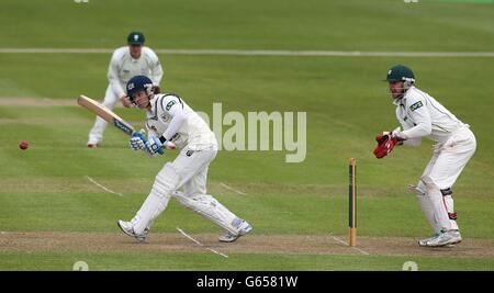 Cricket - LV= County Championship - Division Two - Worcestershire v Gloucestershire - Day One - New Road Stock Photo
