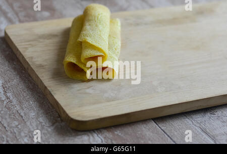 Wellawahum, The Sri Lankan Styled Pancake Stock Photo