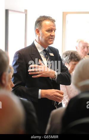 Surrey Chairman Richard Thompson during a reception for the opening of the new Member's Pavilion at the Kia Oval Stock Photo