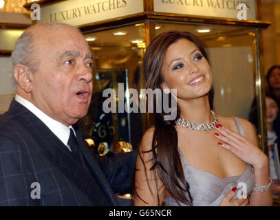 Harrods owner Mohammed al Fayed upon arrival to the cocktail reception for  the inauguration of the new Louis Vuitton house on the Champs-Elysees in  Paris, France, on October 9, 2005, ahead of