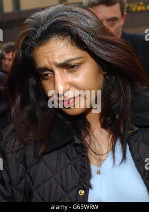 Joyti De-Laurey, 32, leaves Southwark Crown Court in south London, after denying stealing nearly 4.3 million from her boss and two other bankers. * De-Laurey who worked for Scott Mead, the high profile multi-millionaire head of Goldman Sachs' telecoms and media corporate finance team in London, faces a total of 21 charges. Stock Photo