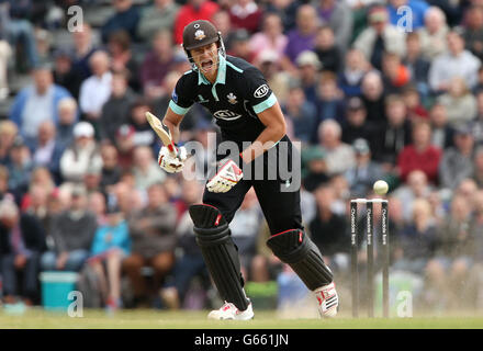 Cricket - Yorkshire Bank 40 - Group B - Surrey v Lancashire Lightning - The Sports Ground. Chris Tremlett, Surrey Stock Photo