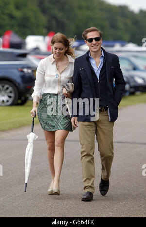 Cartier Queen's Cup polo tournament - Windsor Stock Photo