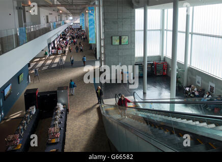 Hampton Road convention center building Virginia Stock Photo