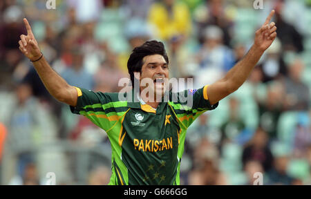 Cricket - ICC Champions Trophy - Group B - Pakistan v West Indies - The Kia Oval Stock Photo