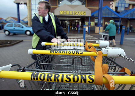 morrisons safeway takeover supermarket alamy