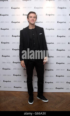Dan Stevens attends the Jimmy Choo & Esquire London Collections: Men opening night party at Loulou's in London. Stock Photo