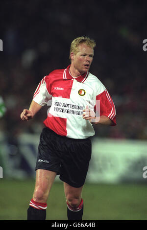 Soccer - UEFA Cup Winners Cup - Semi-Final - 1st Leg - Feyenoord v Rapid Vienna - De Kuip, Rotterdam Stock Photo