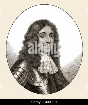 Charles Stanley, 8th Earl of Derby, 1628-1672, an English nobleman Stock Photo