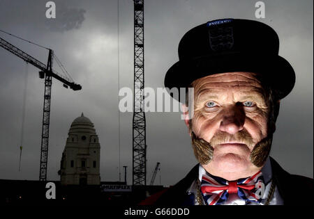 RAY EGAN - WEMBLEY DEMOLITION Stock Photo