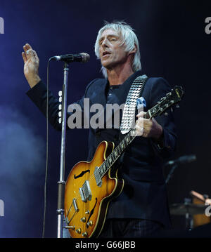 Isle of Wight festival 2013 Stock Photo