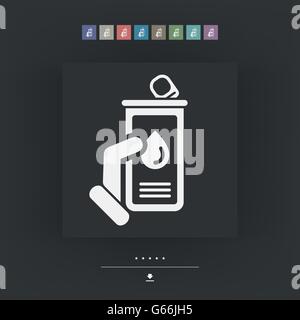Oil cans Stock Vector