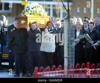 ROBERT RAB CARSON - FUNERAL Stock Photo