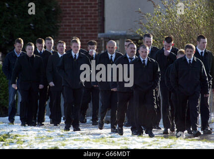 ROBERT RAB CARSON - FUNERAL Stock Photo