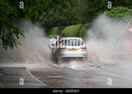 coventry gate road flooding junction lane flash nether whitacre warwickshire alamy