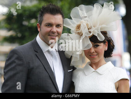 Horse Racing - The Royal Ascot Meeting 2013 - Day Four - Ascot Racecourse Stock Photo