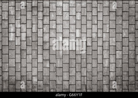 Facing gray tiles as a vintage background Stock Photo