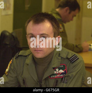 STEVE DANIELS - RAF PILOT Stock Photo