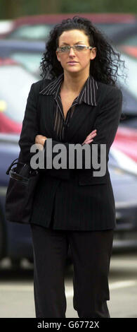 Former Miss Wales Sophie Cahill, 19, arrives at Newport Crown Court, to face charges relating to a stabbing incident at the Jimmy Dean nightspot in Chepstow, South Wales, in November 2002. * Prosecutor David Blake told the jury how former beauty queen Cahill who is appearing in court under her married name Williams, attacked Nicola Hutchins, 28, who was on a night out with friend Amanda Wright. Stock Photo