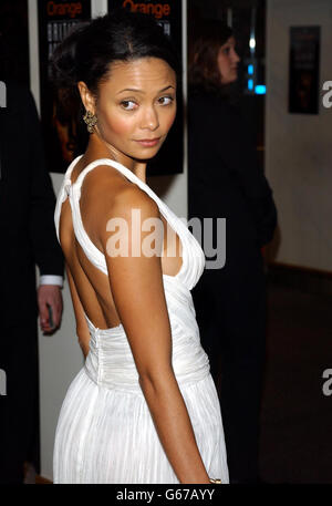Actress Thandie Newton arriving for The Orange British Academy Film
