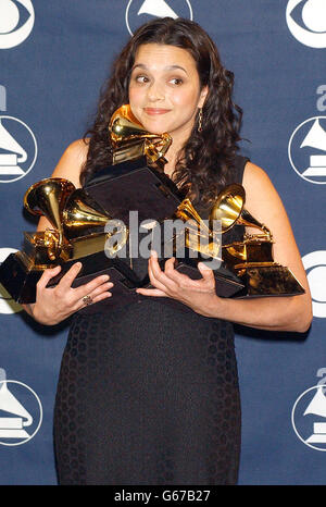 Norah Jones -  Grammy Awards Stock Photo