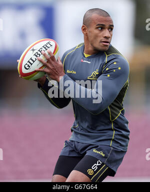 Rugby Union - 2013 British and Irish Lions Tour - Australia Training Session - Ballymore. Australia's Will Genia during the training session at Ballymore, Brisbane in Australia. Stock Photo