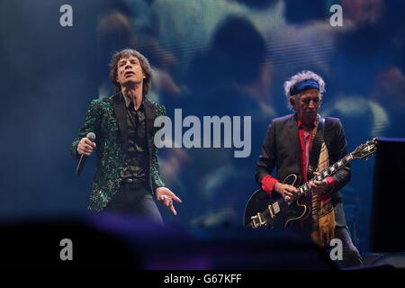 Keith Richards of the Rolling Stones at the performance of