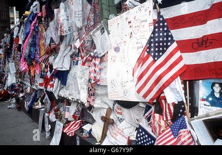 Sept 11 memorials Stock Photo