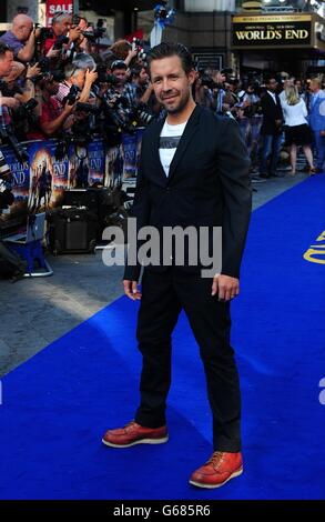 The World's End Premiere - London. Paddy Considine arriving for the world premiere of The World's End, at the Empire Leicester Square, London. Stock Photo