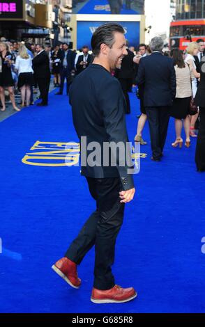 Paddy Considine arriving for the world premiere of The World's End, at the Empire Leicester Square, London. Stock Photo