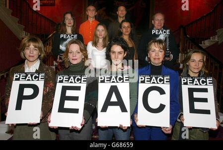Peace concert promotion Stock Photo