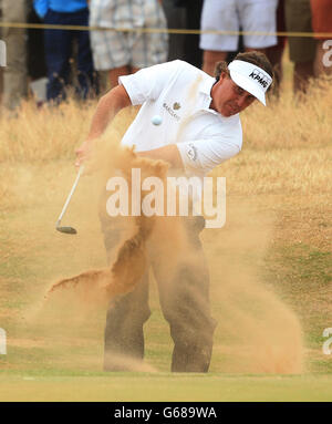 Golf - The Open Championship 2013 - Day Four - Muirfield Golf Club Stock Photo