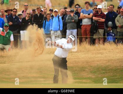 Golf - The Open Championship 2013 - Day Four - Muirfield Golf Club Stock Photo