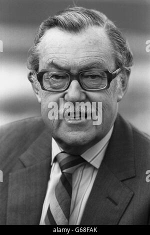 Entertainment - TV travel journalist Alan Whicker Stock Photo