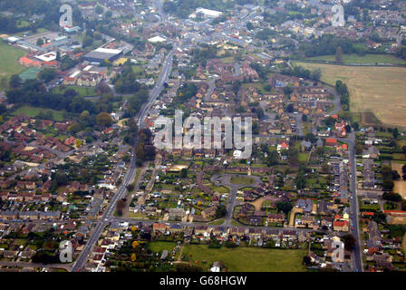 Soham Aerial Stock Photo