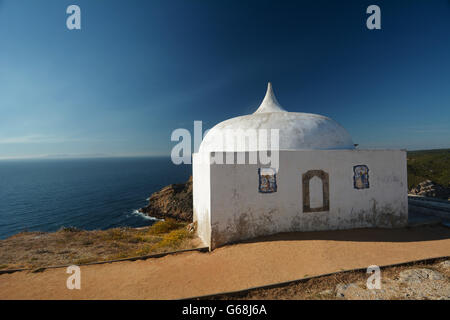 Memory Chapel (Ermida da Memória) part of the  Santuário de Nossa Senhora do Cabo Espichel complex, Setúbal peninsula, Portugal