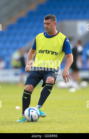 Soccer - Pre-Season Friendly - Shrewsbury Town v Birmingham City - New Meadow. Paul Robinson, Birmingham City Stock Photo