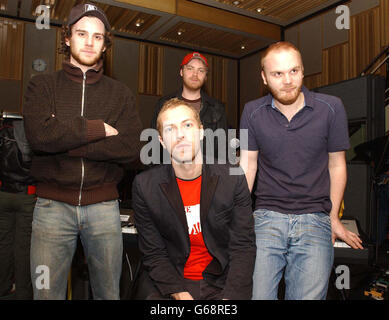 Chris Martin and Will Champion from Coldplay backstage at the Hollywood  Bowl, Los Angeles, United States of America Stock Photo - Alamy