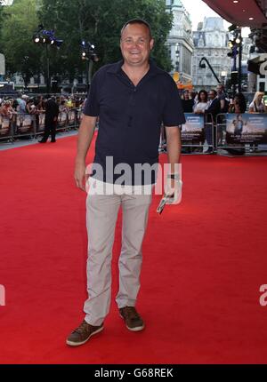 Al Murray arriving for the premiere of Alan Partridge : Alpha Papa, at the Vue West End in Leicester Square, central London. Stock Photo