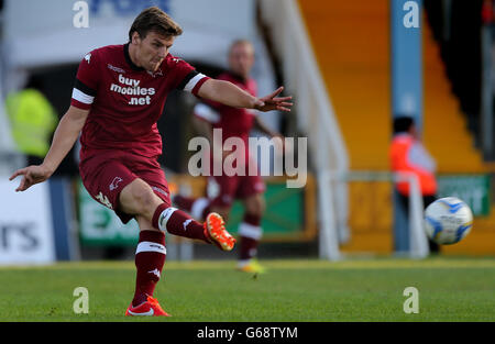 Soccer - Pre-Season Friendly - Bristol Rovers v Derby County - Memorial Stadium. Derby County's Chris Martin Stock Photo