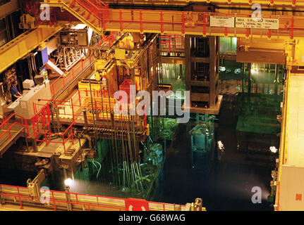 At the Thermal Oxide Reprocessing Plant (THORP) at Sellafield, the