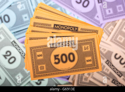 Monopoly Money Stock Photo