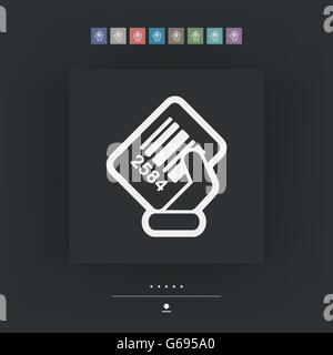 Barcode label Stock Vector