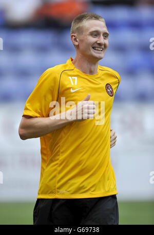 Soccer - Pre Season Friendly - Wigan Athletic v Dundee United - DW Stadium. Ross Smith, Dundee United Stock Photo